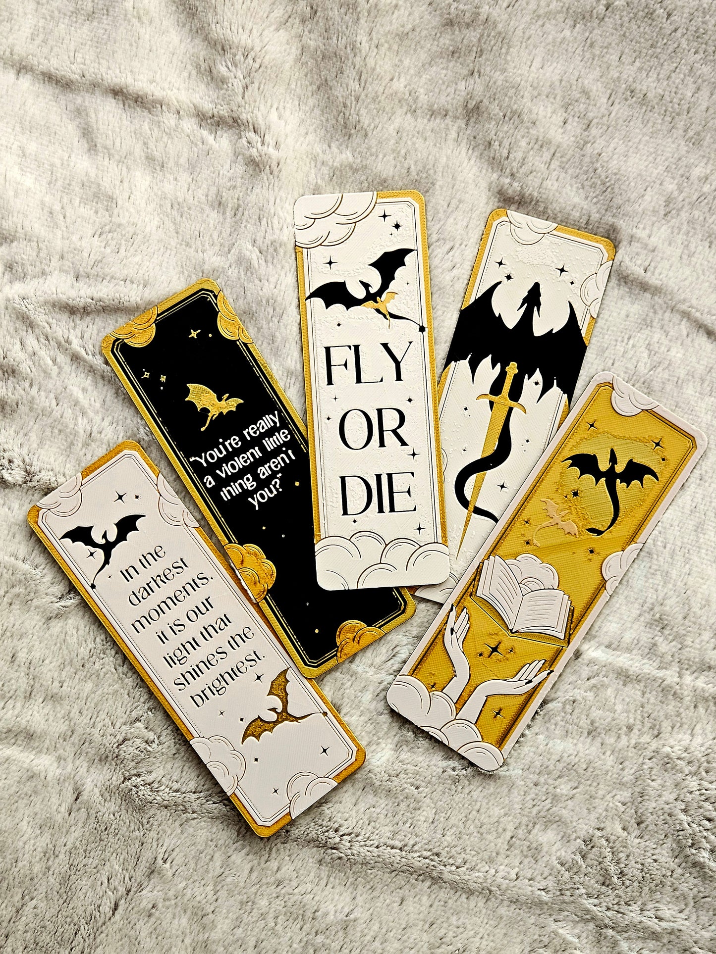 Fourth Wing Bookmarks