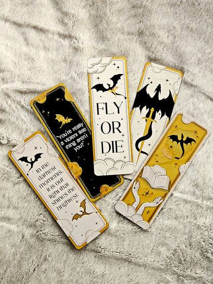 Fourth Wing Bookmarks