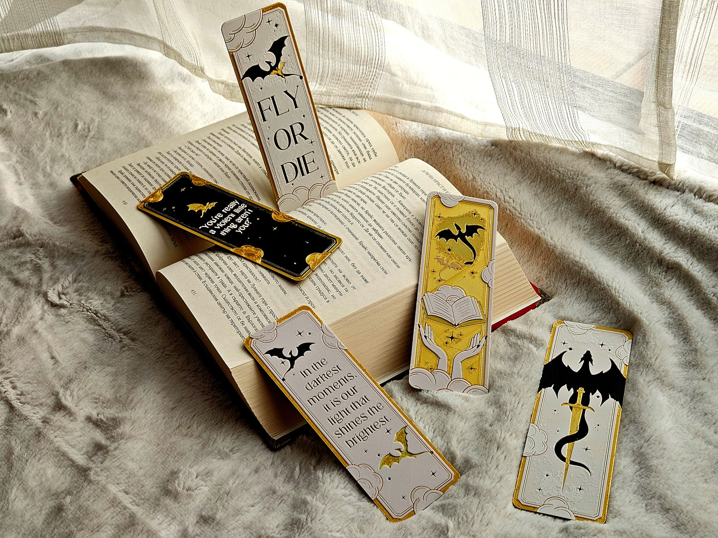 Fourth Wing Bookmarks