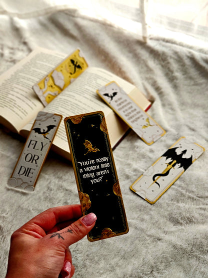 Fourth Wing Bookmarks