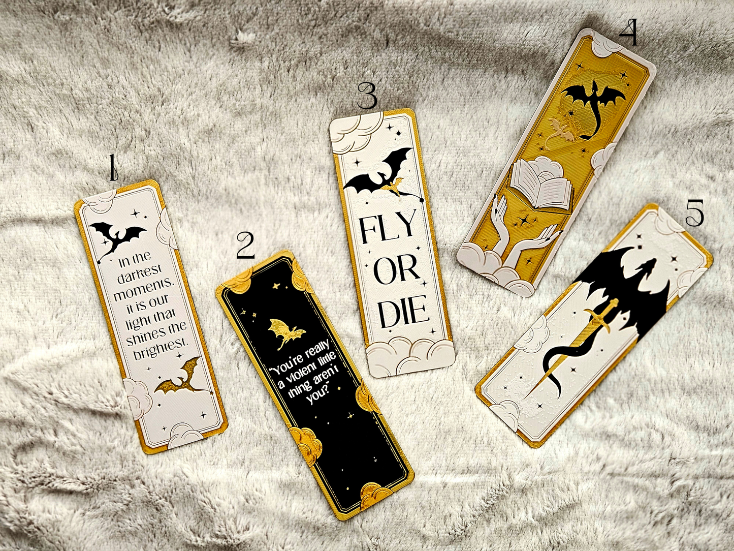 Fourth Wing Bookmarks