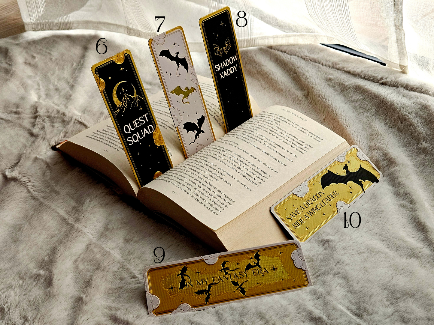 Fourth Wing Bookmarks